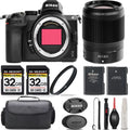 Z5 Mirrorless with 35mm f/1.8 S Lens + 64GB Storage + UV Filter + Extra Backup Battery + Case + Cleaning Kit - International Version