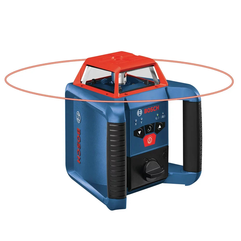 Restored Bosch GRL2000-40HK-RT REVOLVE2000 Self-Leveling Cordless Horizontal Rotary Laser Kit (Refurbished)
