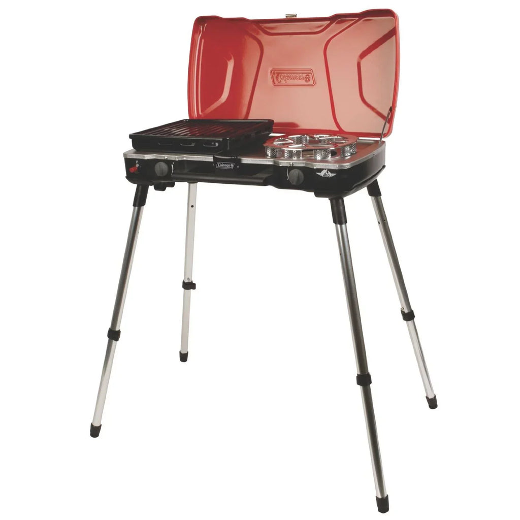 Coleman Fyremajor 2-Burner Propane Stove and Grill