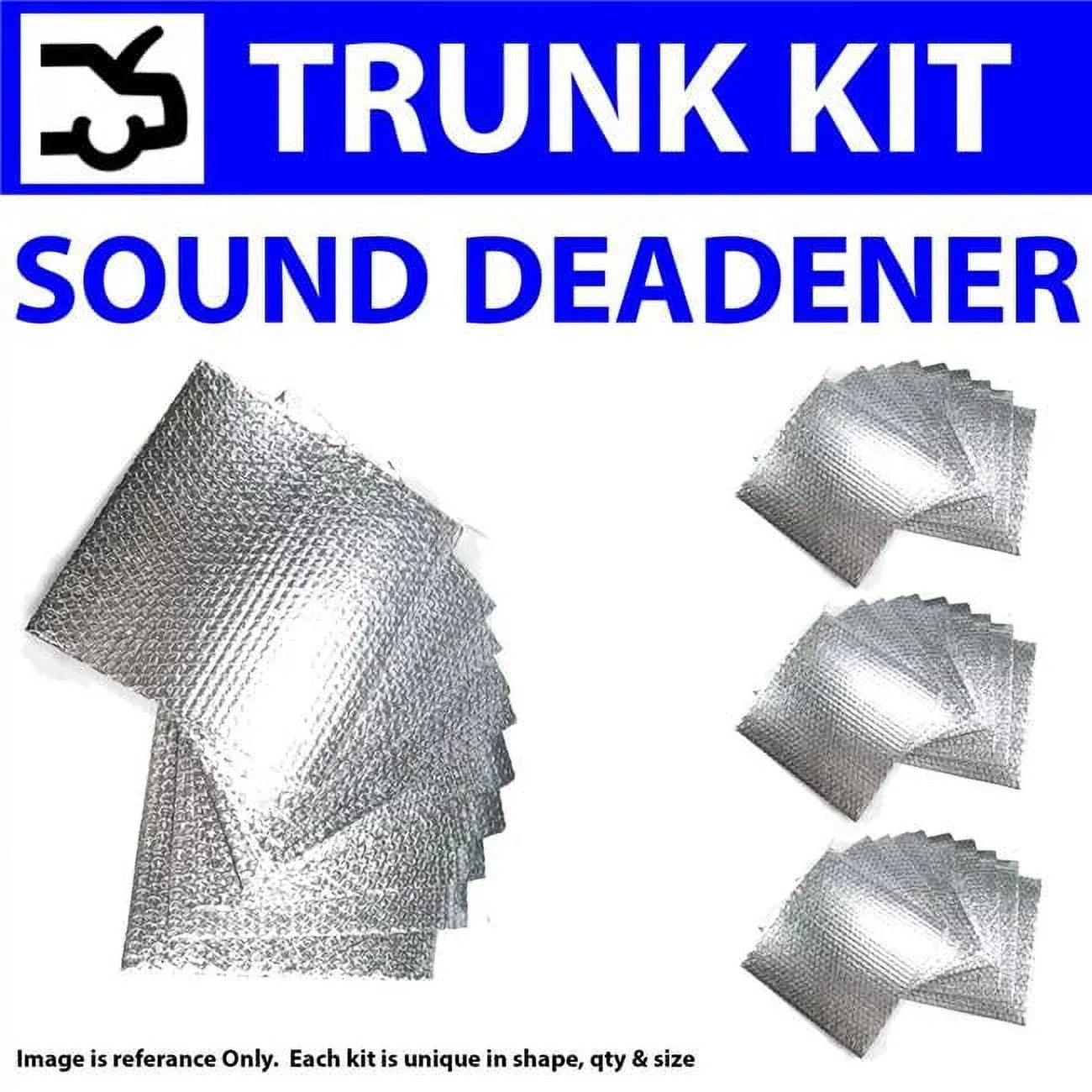 Zirgo High Performance Cooling Products  Heat & Sound Deadener for 1984-1992 Ranger Trunk Compartment Stage 2 Kit