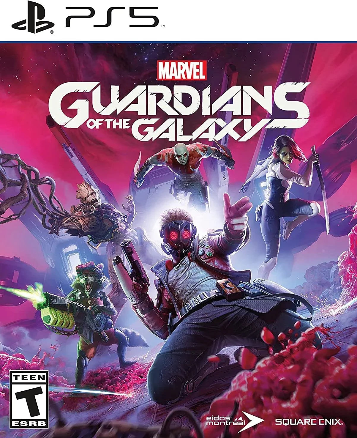 Play-Station-5 825GB Disk Console, UHD Blu-ray, One Wireless Controller, P-S-5 Games Marvel’s Guardians of the Galaxy and  Ratchet & Clank: Rift Apart with Mazepoly Dual Charger Dock