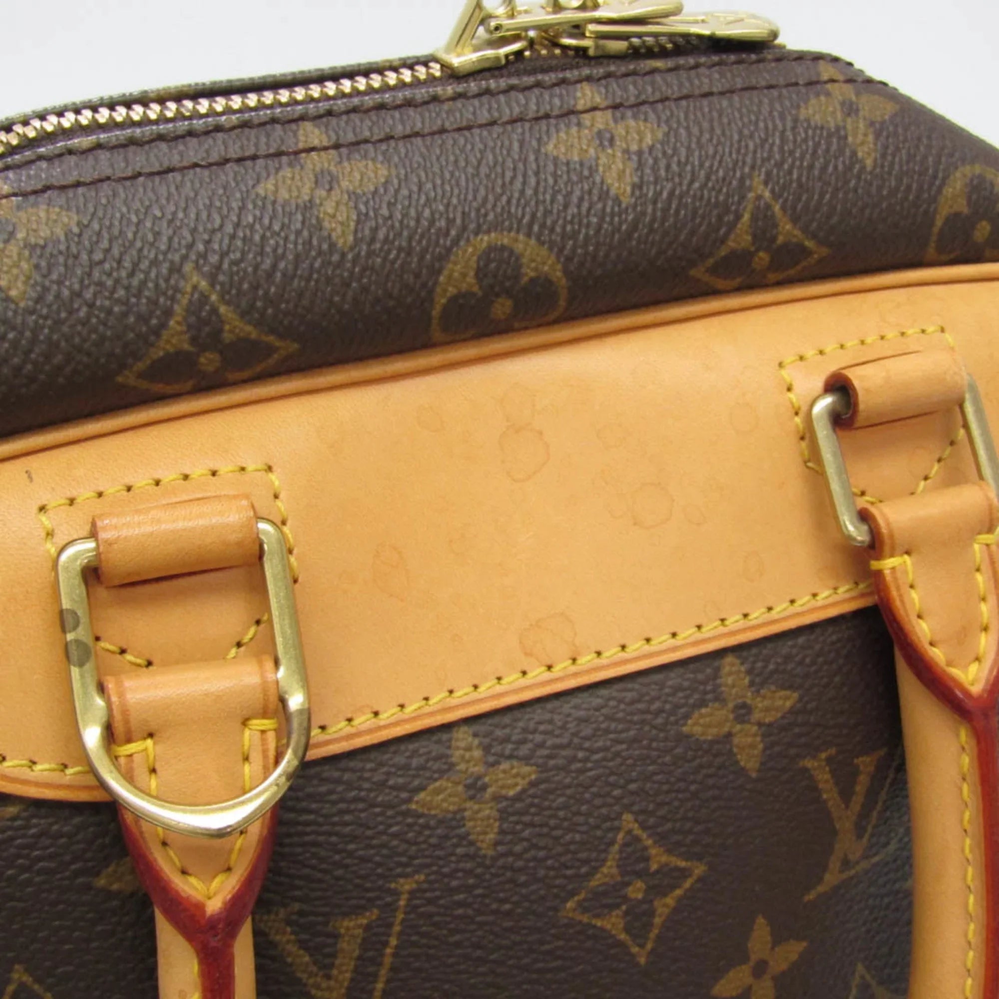 Pre-Owned Louis Vuitton Monogram Deauville M47270 Women's Handbag Monogram (Good)