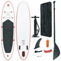 Andoer InfLatitudeable Paddleboard Set Red and White