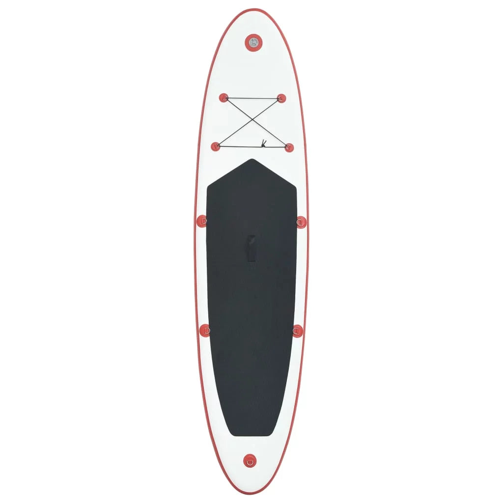 Suzicca Paddle Board Set Surfboard InfLatitudeable Red and White