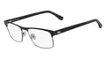 Lacoste L2198 004 Men's Matte Onyx Metal Full Rim Frame Eyeglasses