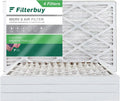 Filterbuy 8x20x2 MERV 8 Pleated HVAC AC Furnace Air Filters (4-Pack)