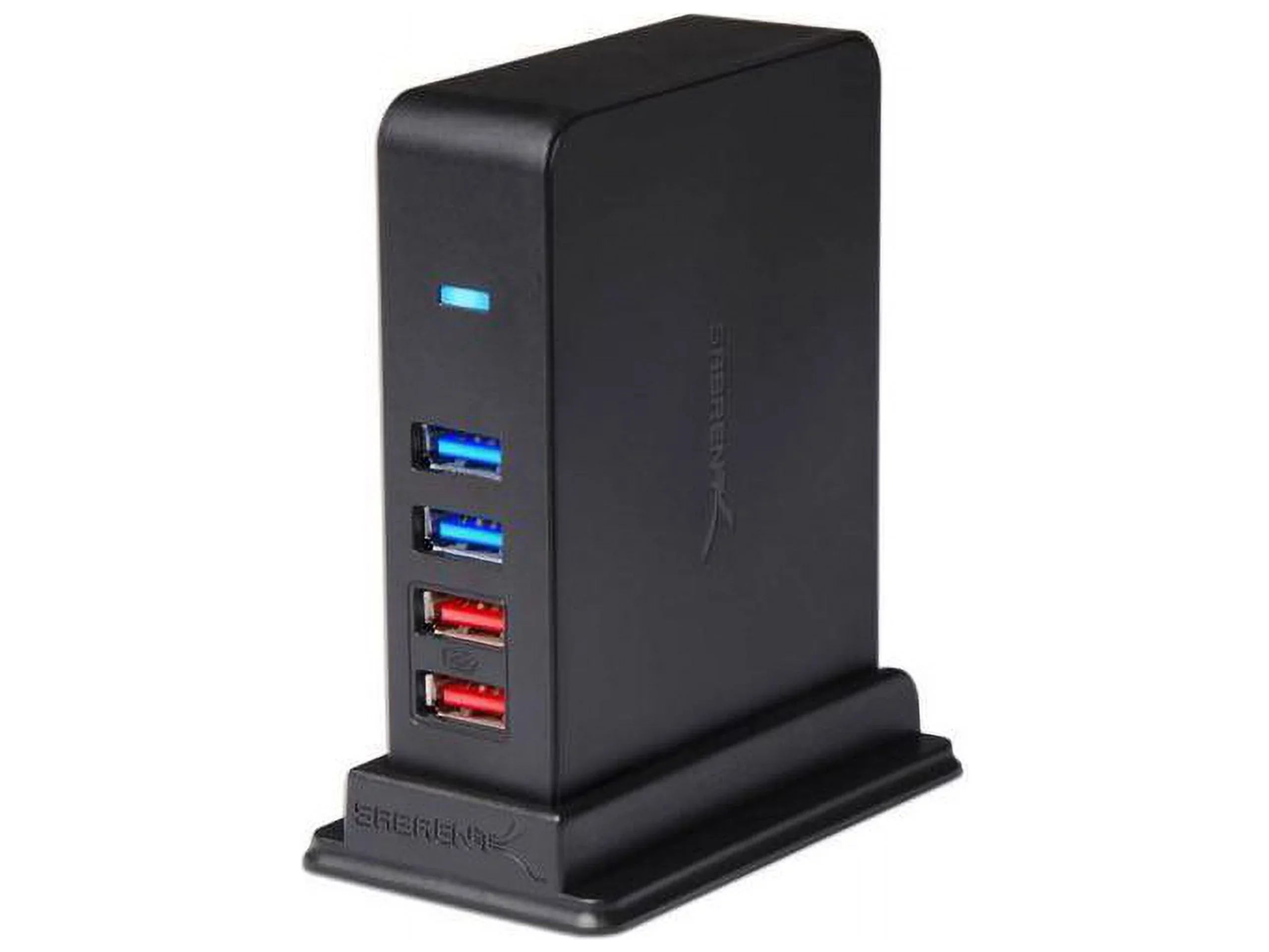 SABRENT 7 Port USB 3.0 HUB + 2 Charging Ports with 12V/4A Power Adapter [Black] (HB-U930)