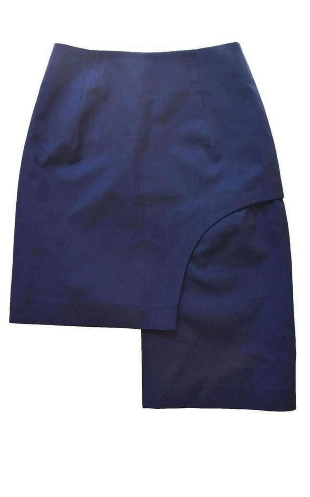 Side Asymmetric Side Striped Skirt