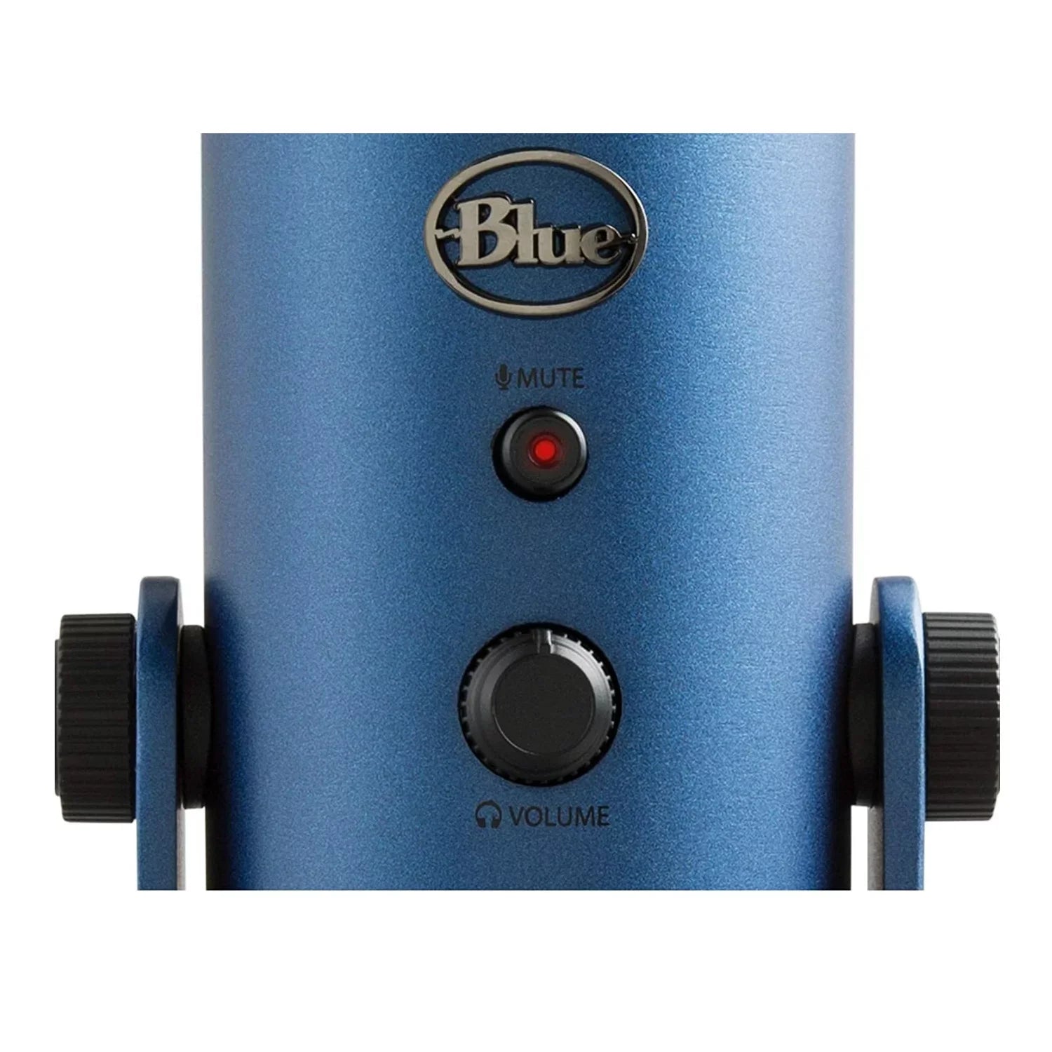 Blue Microphones Yeti USB Microphone (Blue) with Headphones and Pop Filter