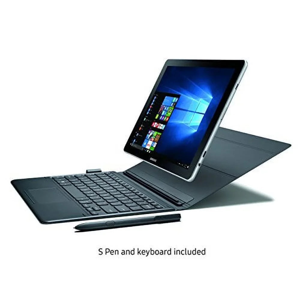 Restored  SM-W620NZKBXAR Galaxy Book 10.6" Tablet 2.6GHz 4GB 64GB SSD WIN10, Silver (Refurbished)