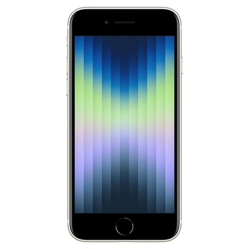 Restored  iPhone SE (3rd Gen) A2595 (T-Mobile Only) 64GB Starlight (Refurbished)
