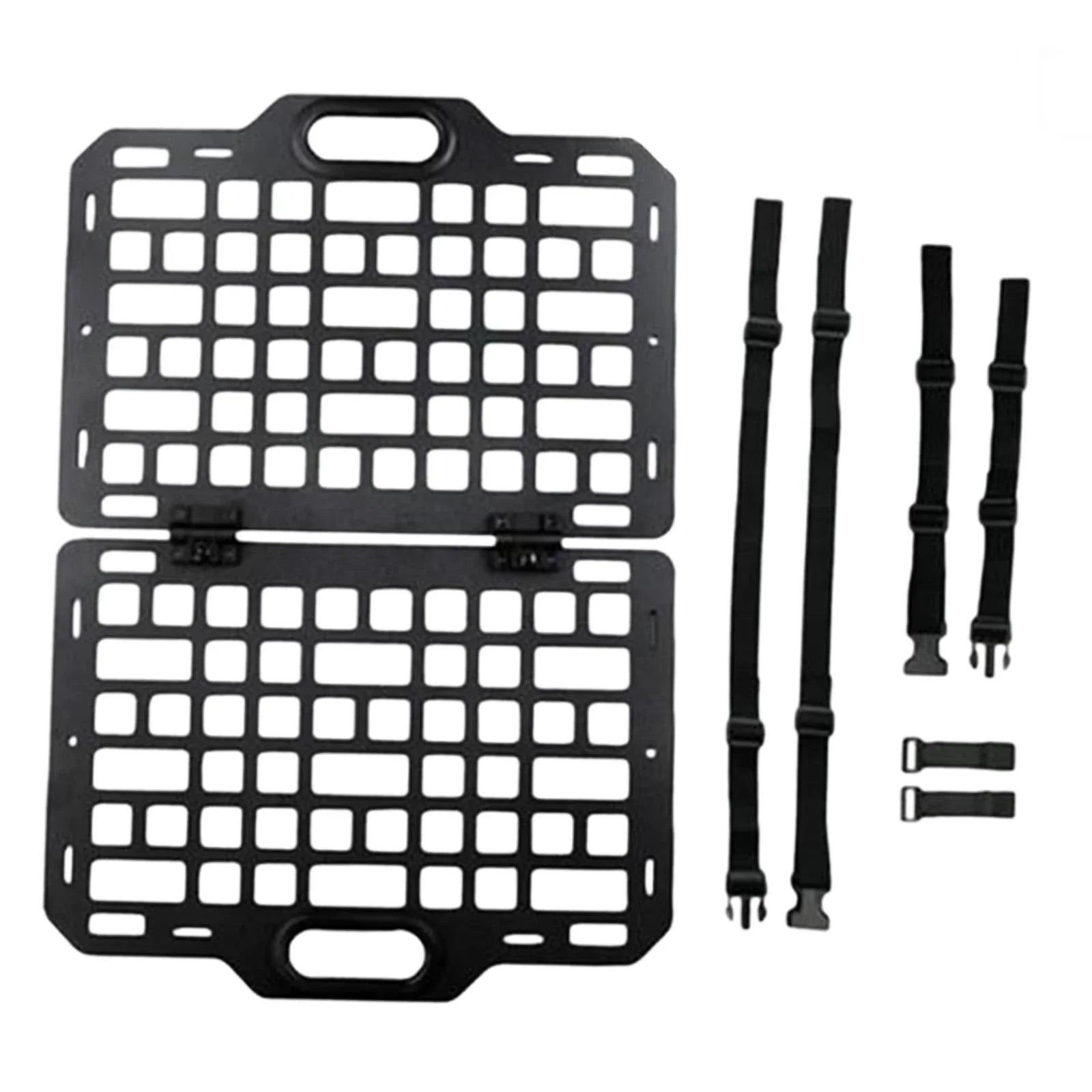 BAOSITY Auto Seat Back Organizer Modular Storage Molle Panel Car Seatback Hanging PLatitudee Auto Seat Panel for Automotive Truck Parts