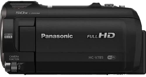 Panasonic HC-V785K Full HD Camcorder, 20X Optical Zoom, 1/2.3 Inch BSI Sensor, HDR Capture (Black) with Pixel Advanced Accessories Bundle | HC-V785K | Extended 3 Years Panasonic Warranty