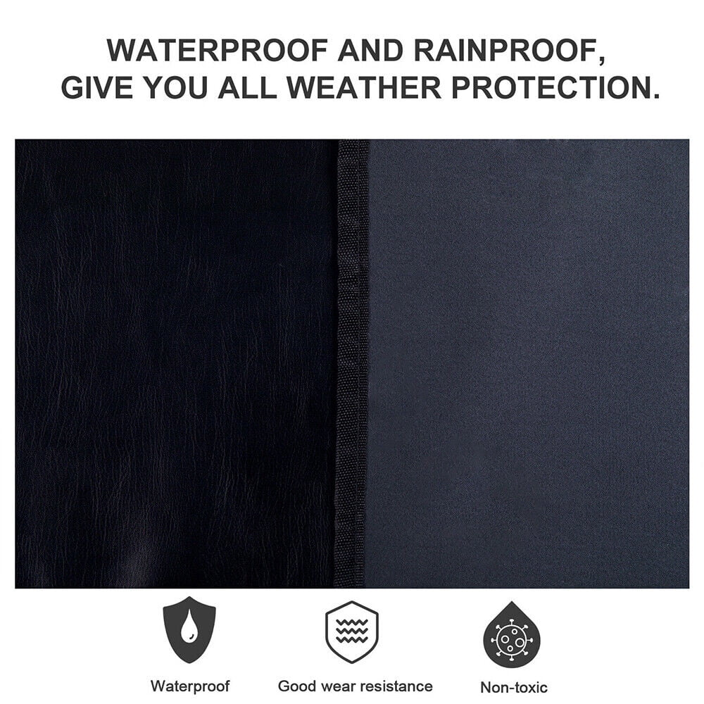 JLLOM Premium Jeep Wrangler JK JKU 07-18 Leather Top Sunshade - Easy Install, Maximum Sun Protection