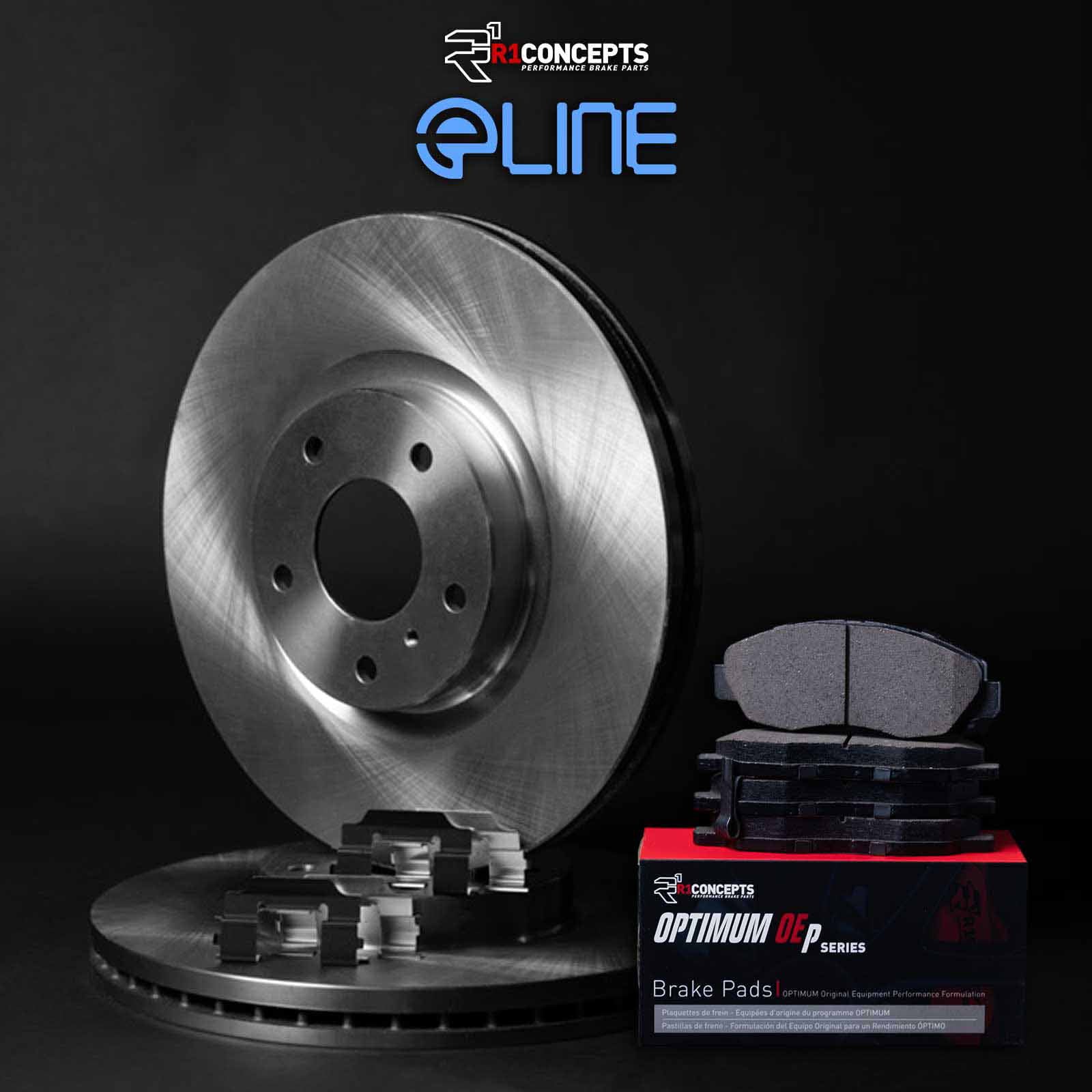 R1 Concepts Wfuh1 27199 R1 Concepts Brake Rotor Blank With Optimum Oe Pads & Fits select: 2003-2007 VOLVO XC70, 2004-2009 VOLVO S60 2.5T