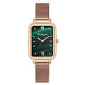 POEDAGAR Women Watches Japan Quartz Movement High Quality Waterproof Ladies Watch Stainless Steel Mesh Rose Gold Simple Clock