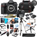 D850 DSLR Camera 45.7 MP Body No Lens- 64GB Extreme Speed Card, LED Always on Light, Tripod,Gripod, Case, and More 30pc Video Bundle