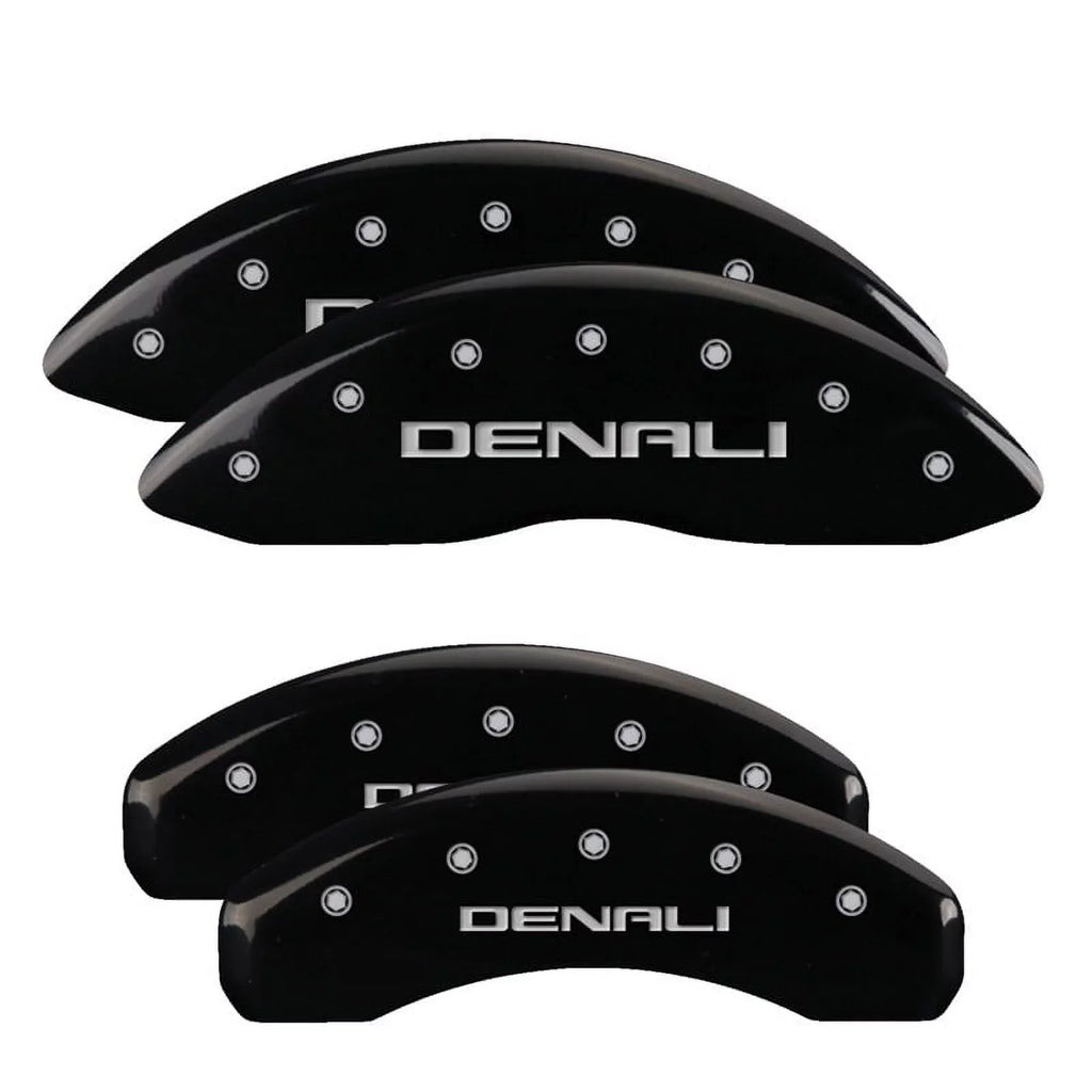 MGP 4 Caliper Covers Engraved Front & Rear MGP Black finish silver ch Fits select: 2013 CHRYSLER 300, 2012 CHRYSLER 300C LIMITED