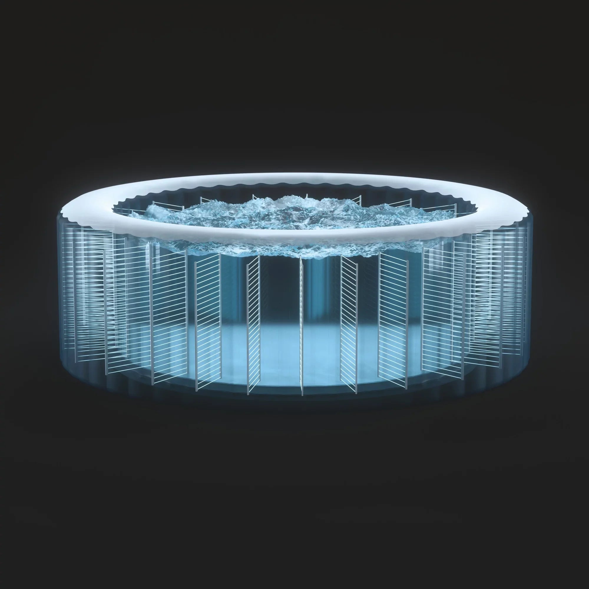 Intex PureSpa Plus Greystone InfLatitudeable Hot Tub, 94 x 28", with Phone Tray