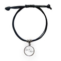 Famous Poetry Quote Seize It Live It Bracelet Leather Rope Wristband Black Jewelry