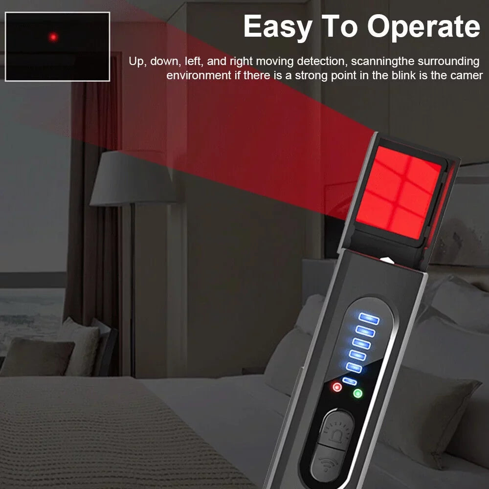 JahyElec Smart Signal Gear Rf Audio Detectors - Anti-spy Hidden Camera Detector Safe Device