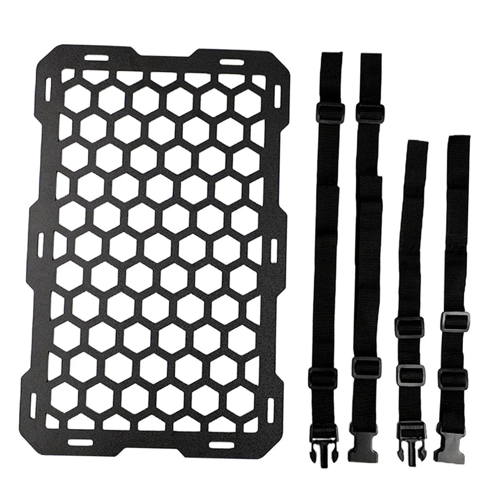 AMLESO Molle Panel for Vehicles Auto Seat Panel Car Interior Accessories Durable Seat Back Organizer for Automotive Attachments