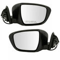 For 14-19 Rogue Rear View Door Mirror Power w/o Turn Signal & Camera Set Pair