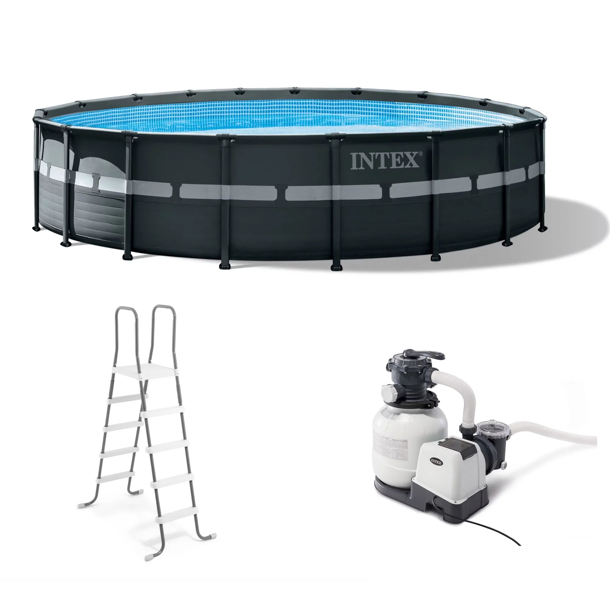 Intex Ultra XTR 18' x 52" Above Ground Pool Set with Pump & Robot Vacuum