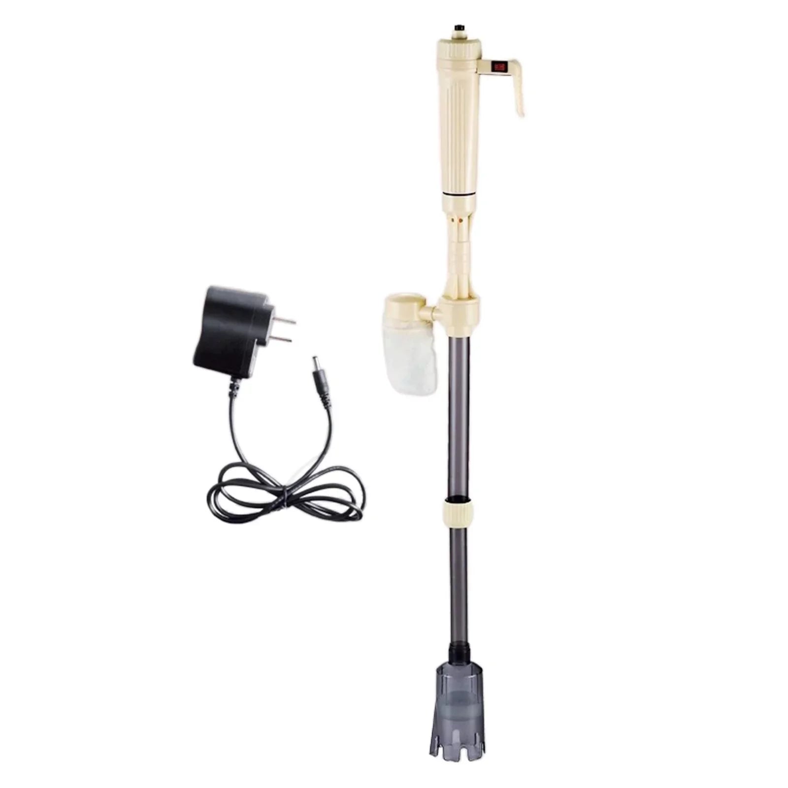 Automatic Gravel Cleaner, Electric Aquarium Cleaner Water Filter, Aquarium Vacuum Gravel Cleaner for Medium and Large Tanks