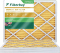 Filterbuy 17x20x1 MERV 11 Pleated HVAC AC Furnace Air Filters (4-Pack)
