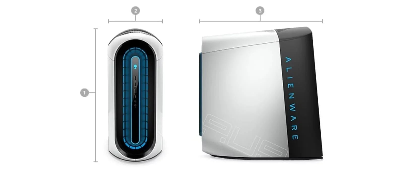 Restored  Alienware Aurora R12 Gaming Desktop (2021) Core i7 - 1TB SSD + 1TB HDD - 32GB RAM - RTX 3080 8 Cores @ 5 GHz - 11th Gen CPU - 10GB GDDR6X (Refurbished)