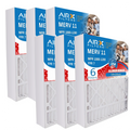 16x20x4 Air Filter MERV 11 Comparable to MPR 1000, MPR 1200 & FPR 7 Compatible with White Rodgers FR1000M-111 Premium USA Made 16x20x4 Furnace Filter 6 Pack MERV 11 by AIRX FILTERS WICKED CLEAN AIR.
