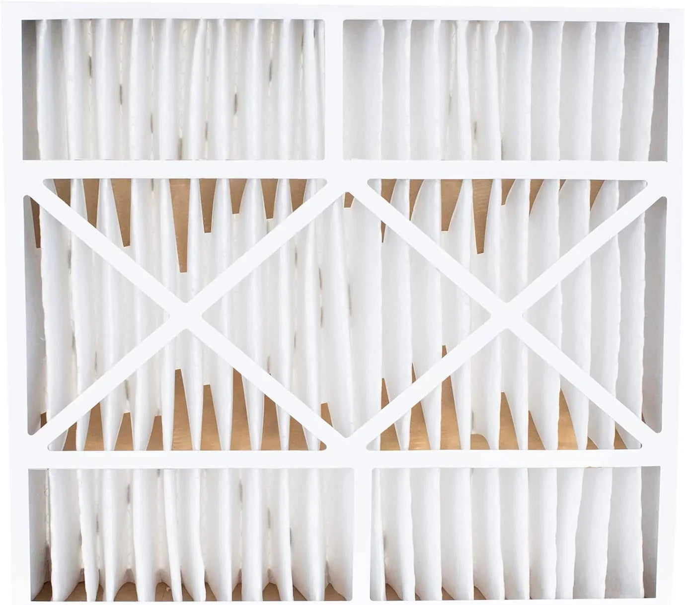 Filterbuy 20x22x5 MERV 13 Pleated HVAC AC Furnace Air Filters for Amana, Goodman, and Nordyne (2-Pack)