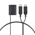 Andoer Adapter,A7III A9 A7RIII Battery A7III A9  Coupler Dual NP-FZ100  Coupler Dummy Battery A7III Dual USB Adapter A9 A7RIII A7SIII Adapter Dummy Battery Dual U-SB Adapter USB  Coupler
