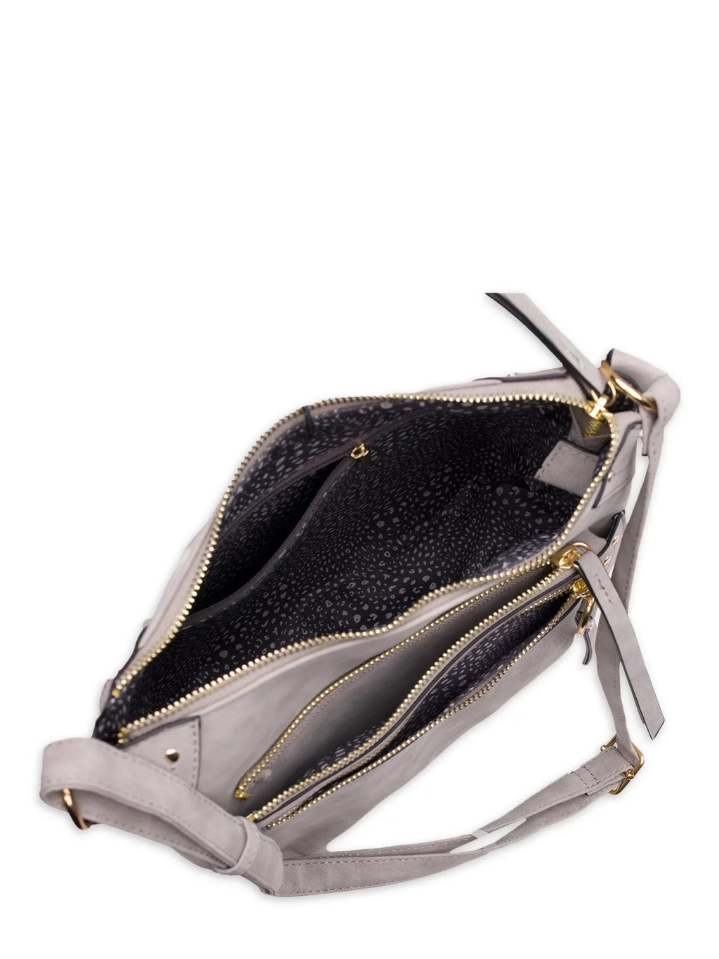 Violet Ray Women's Handbag Livvy Multi Zip Crossbody