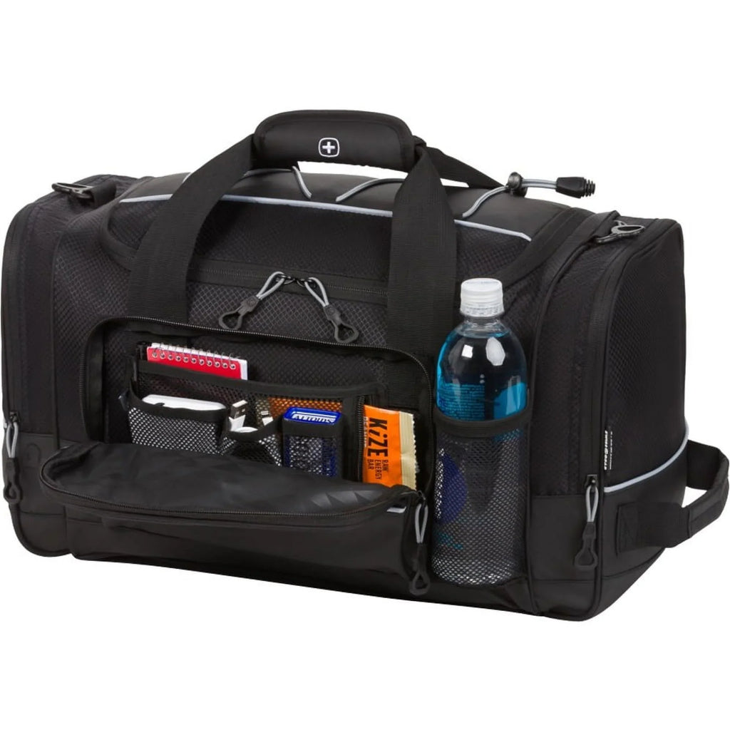 SwissGear Apex 9000200006 Carrying Case Rugged (Duffel) Travel Essential, Black Dobby