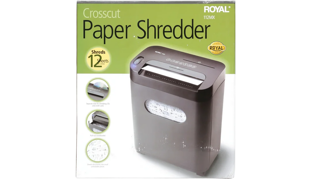 Royal 29186X 112MX 12-Sheet Crosscut Shredder
