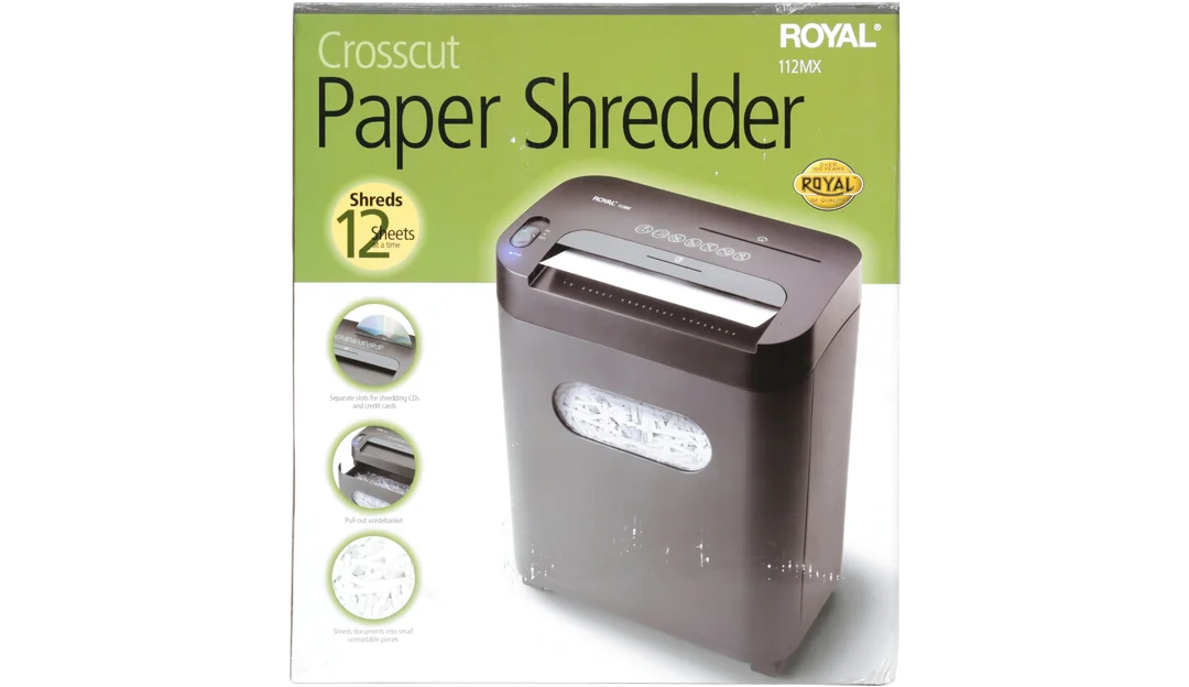 Royal 29186X 112MX 12-Sheet Crosscut Shredder