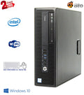 Pre-Owned  600 G2 Desktop Computer Intel Pentium G4400 3.3GHz CPU 8GB Ram, 120GB SSD, 1TB HDD, Keyboard & Mouse, WiFi, DVD, Win10 Pro PC (Refurbished)