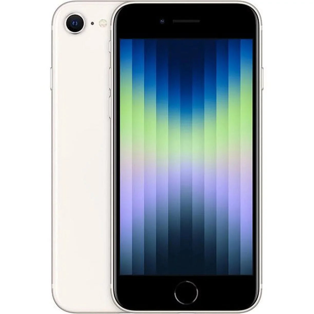 Restored  iPhone SE (3rd Gen) A2595 (T-Mobile Only) 64GB Starlight (Refurbished)