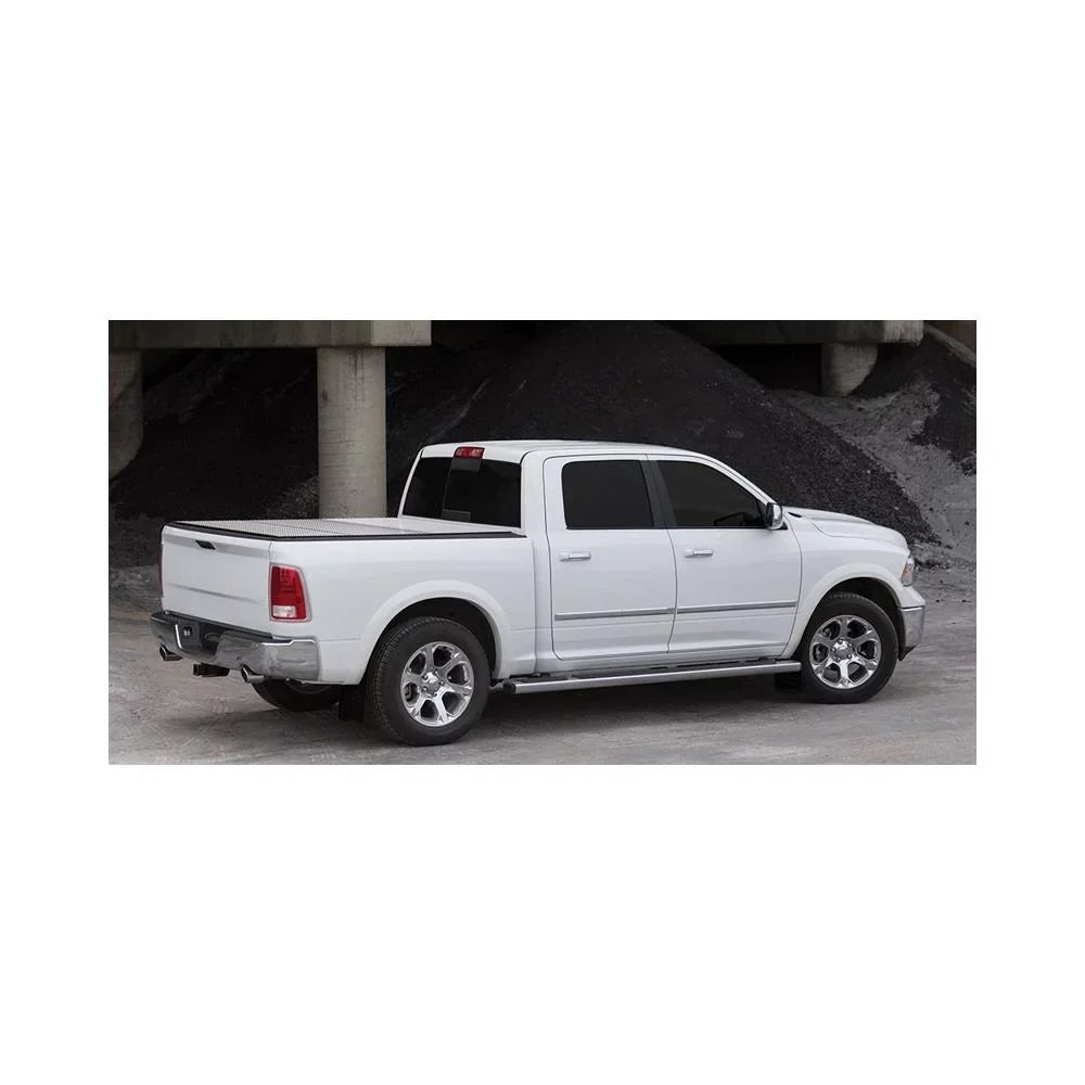 Access Cover Lomax Professional Series Hard Folding Cover AGR-B0040079 Fits select: 2013-2021 RAM 1500, 2012 DODGE RAM 1500