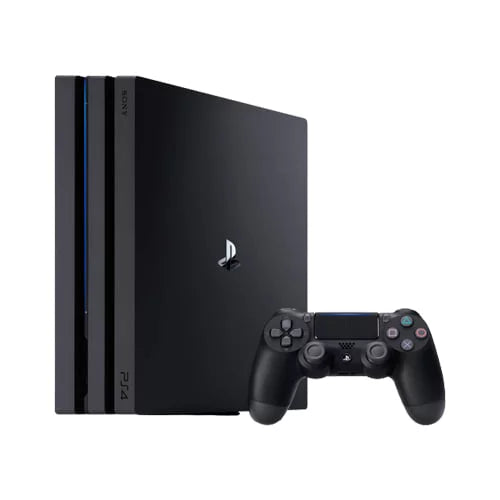 PlayStation 4 PRO 1TB Gaming Console Black, Headset With Cleaning Kit Like New