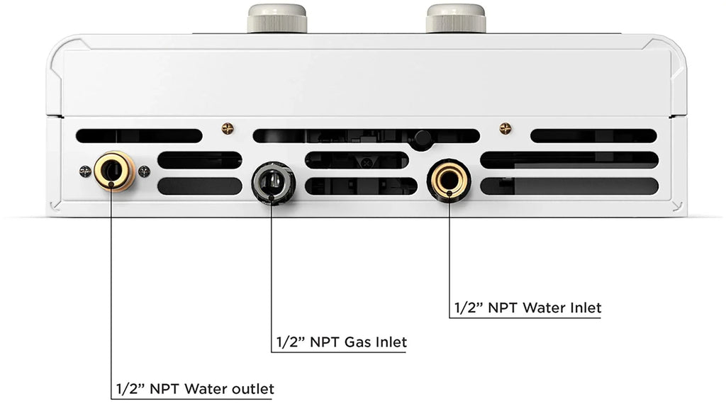 Eccotemp FVI12-NG Natural Gas Indoor Forced Vent Tankless Water Heater