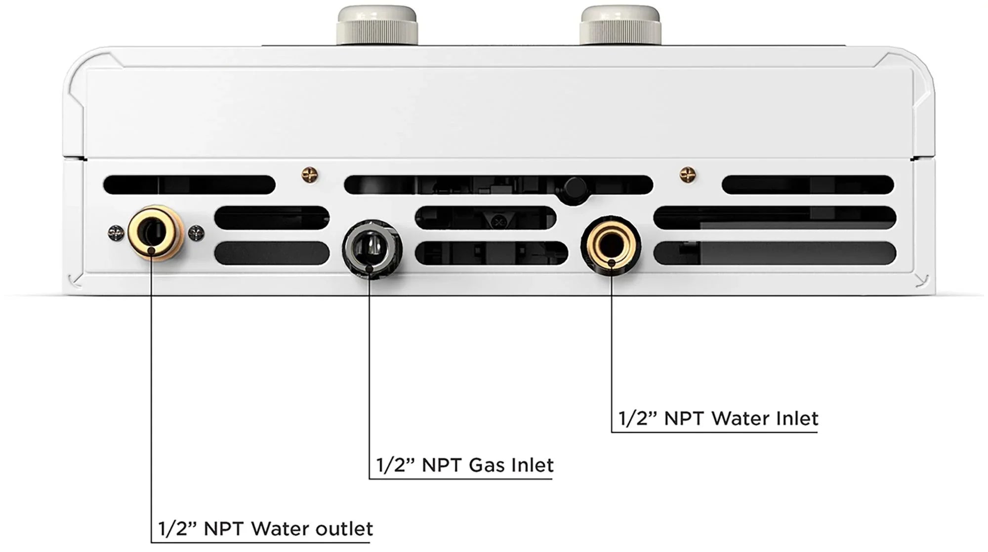 Eccotemp FVI12-NG Natural Gas Indoor Forced Vent Tankless Water Heater