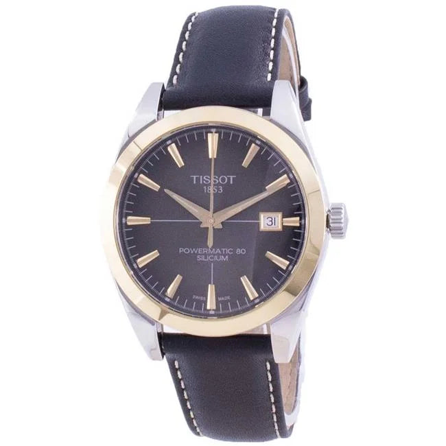 Gentleman Powermatic 80 Silicium Automatic Men Watch, Black