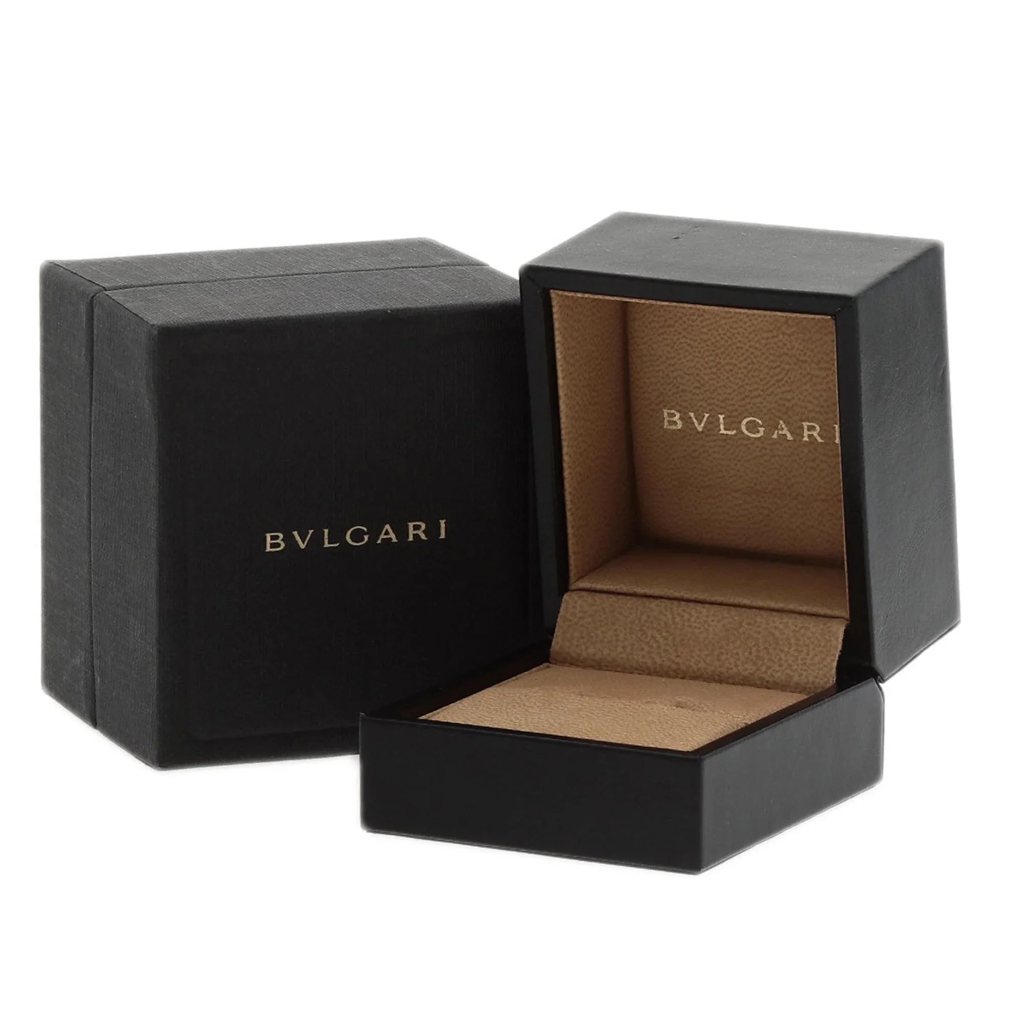Pre-Owned Bvlgari Cabochon #53 Ring K18 White Gold Women's BVLGARI (Good)