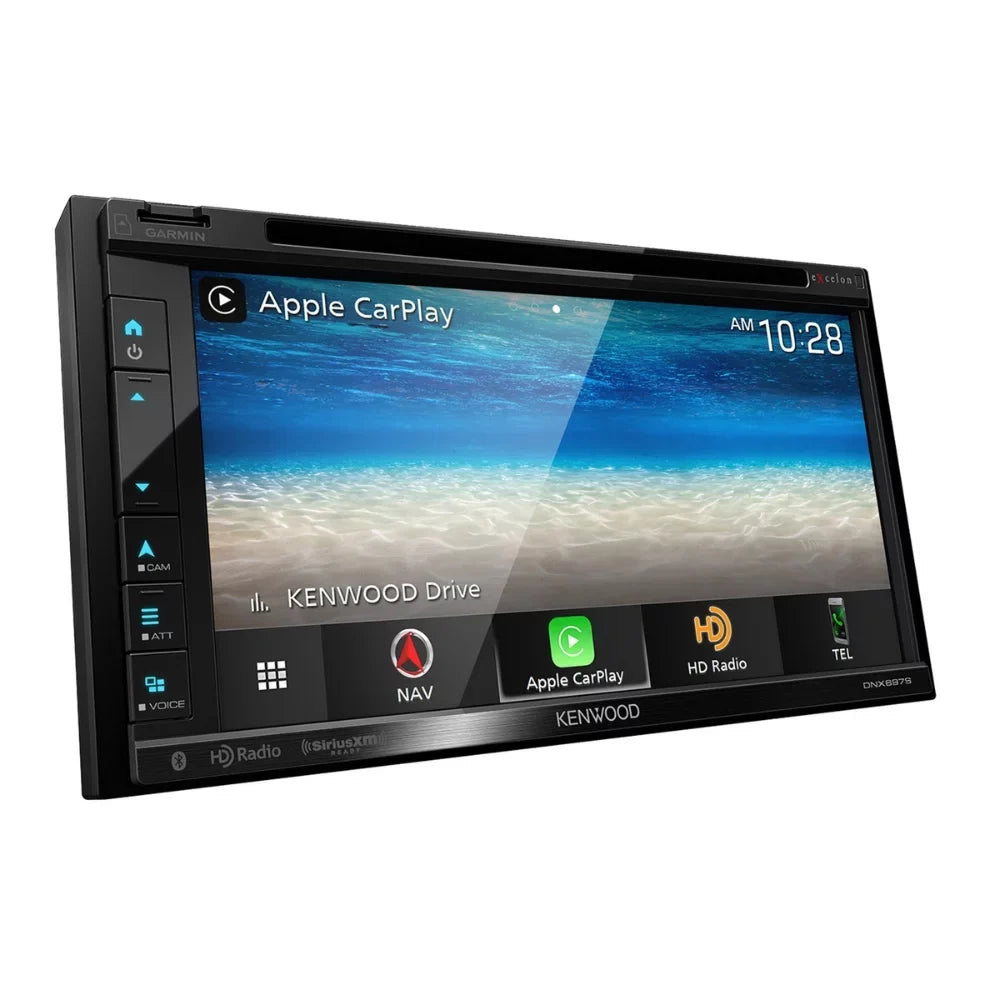 New Kenwood DNX697S 6.8" Navigation DVD Receiver & CMOS-230 Universal Backup Camera