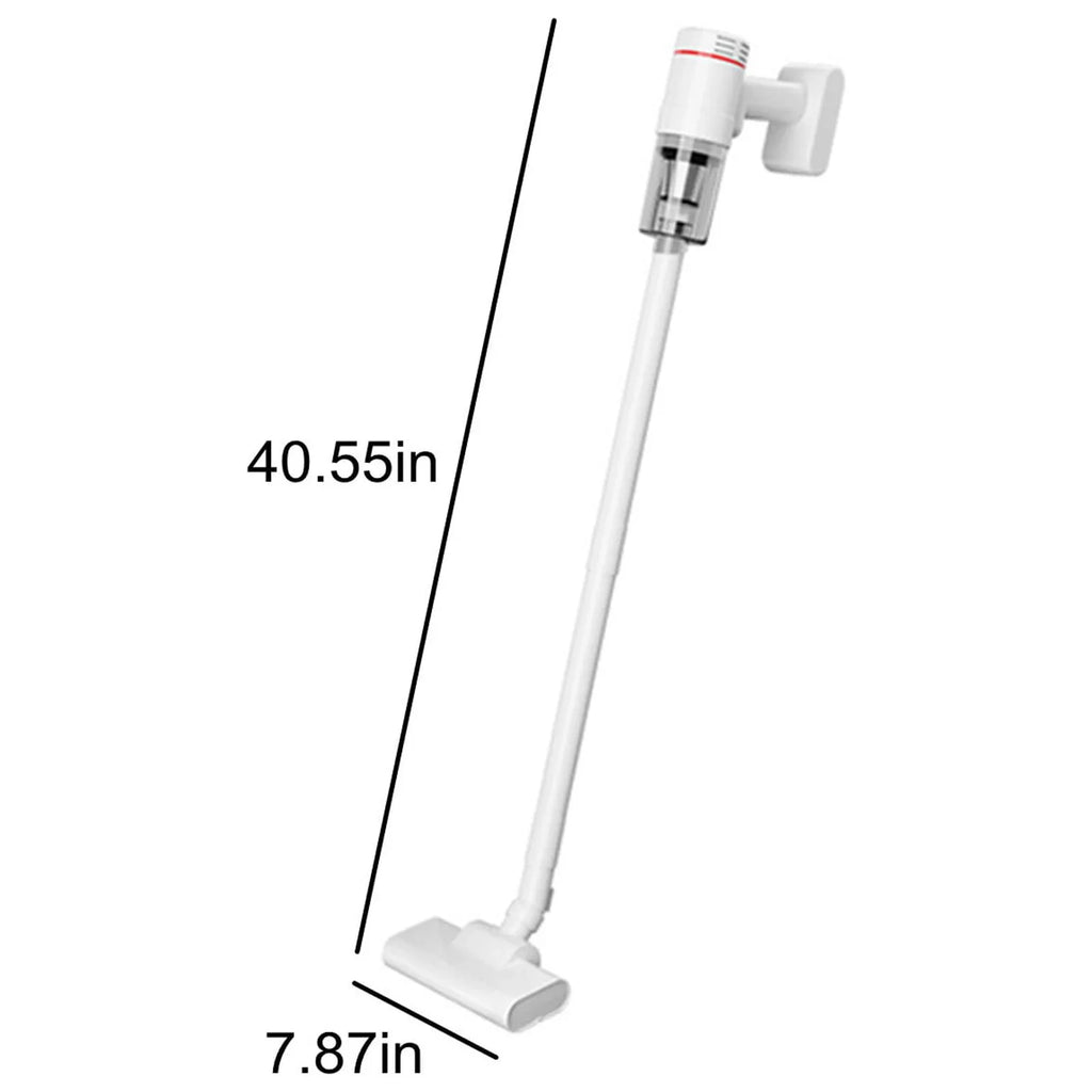 Ersazi Mattress Steam Cleaner Cordless Stick Vacuum,Vacuum Cleaner With 30 Mins Long Runtime,Lightweight Cordless Vacuum Cleaner For Carpet And Hardwood Floor Pet Hair In Clearance White