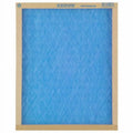 True Blue 122221 22" x 22" x 1" FLatitude Panel Spun Fiberglass Disposable Furnace Air Filter MERV 2 - Quantity of 12