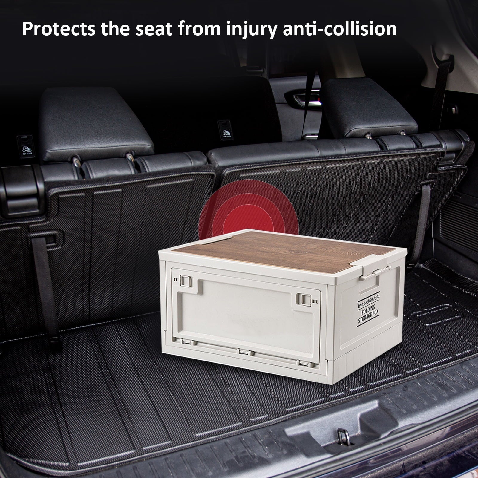 Fit 2020-2024 Toyota Highlander Trunk Mat with Backrest Mats Car Cargo Liner Highlander Accessories